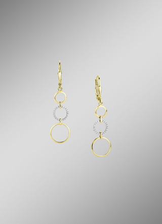 Elegante creaties: oorbellen met synthetische zirkonia