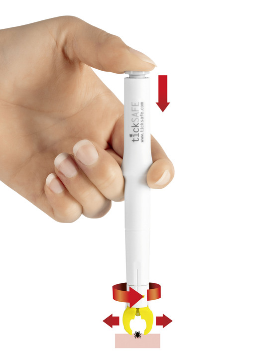 Gezondheid & verzorging - tekentang, in Farbe WIT Ansicht 1