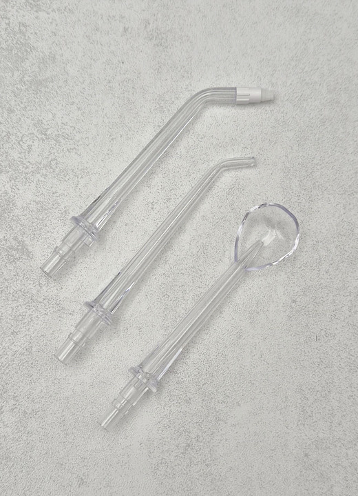 Gezondheid & verzorging - Extra opzetstukken voor Corp Care Miracle Smile monddouche, in Farbe WIT, in Ausführung Speciale bijlagen, set van 3 Ansicht 1