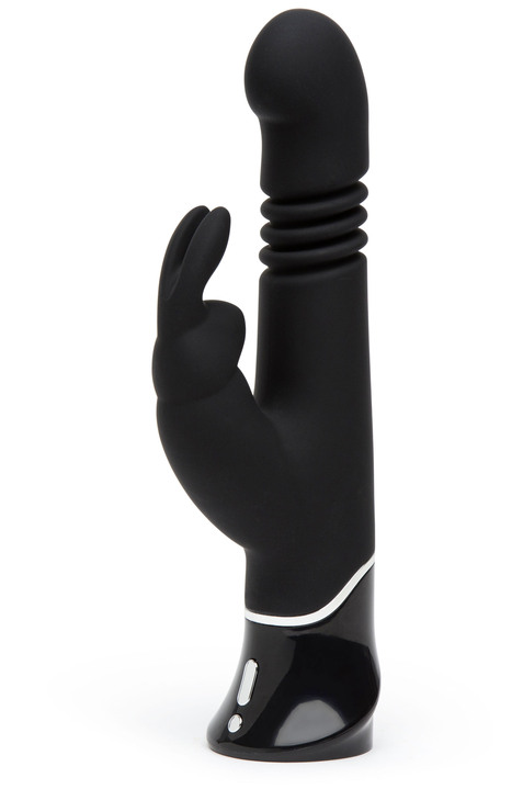 Erotiek - Waterdichte massager met schok- en vibratiefunctie, in Farbe ZWART Ansicht 1