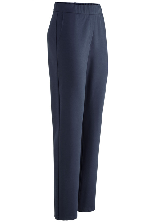 Broeken met elastische band - Broek in een comfortabel pull-on-model, in Größe 018 bis 052, in Farbe MARINE Ansicht 1