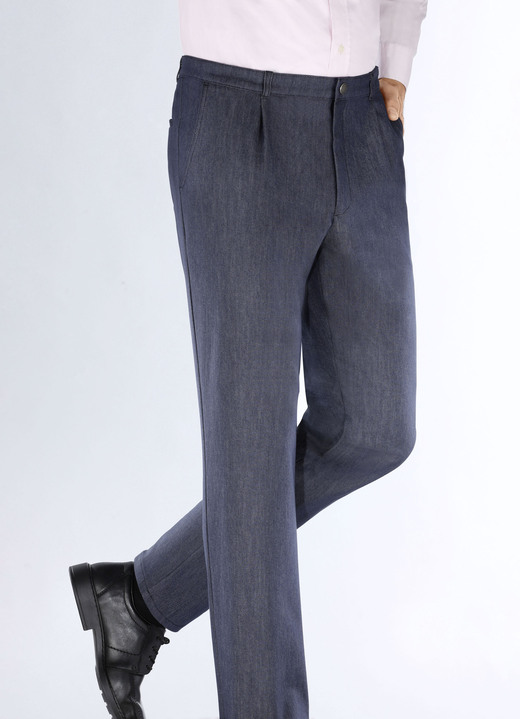 Jeans - Fijne spijkerbroek, in Größe 024 bis 060, in Farbe BLAU Ansicht 1