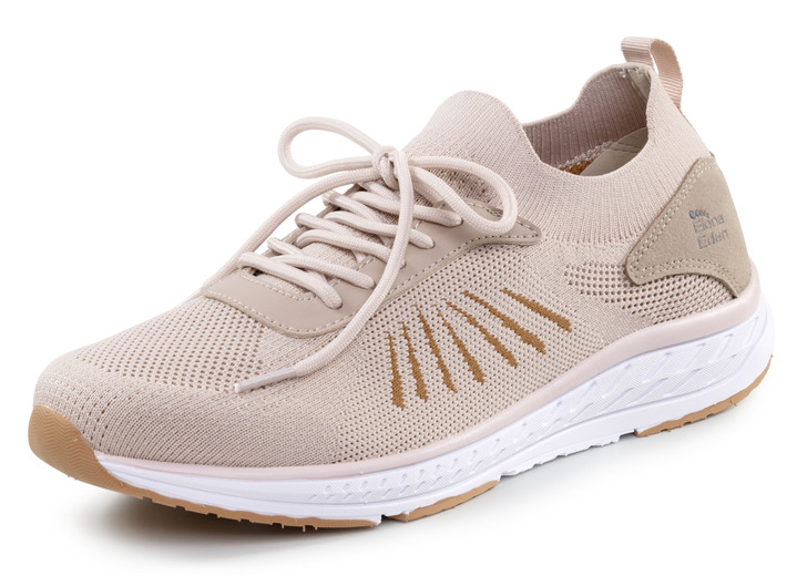 Instappers & veterschoenen - ELENA EDEN sneakers met MemoSoft textiel binnenzool, in Größe 036 bis 042, in Farbe ROSÉ Ansicht 1