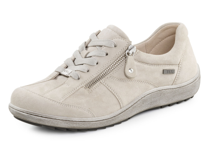 Instappers & veterschoenen - ELENA EDEN, bequeme Damen-Schnürschuhe, Weite H, mit herausnehmbarem Fußbett, in Größe 036 bis 042, in Farbe KIESEL Ansicht 1