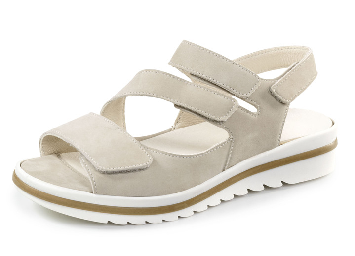 Sandalen & slippers - Ranger sandaal met uitneembaar leren voetbed, in Größe 3 1/2 bis 8, in Farbe BEIGE Ansicht 1