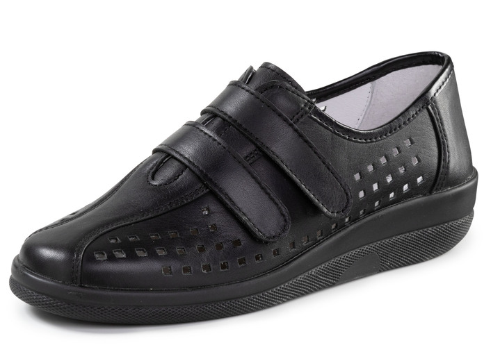 Instappers & veterschoenen - Schoenen met klittenband, in Größe 036 bis 042, in Farbe SCHWARZ Ansicht 1