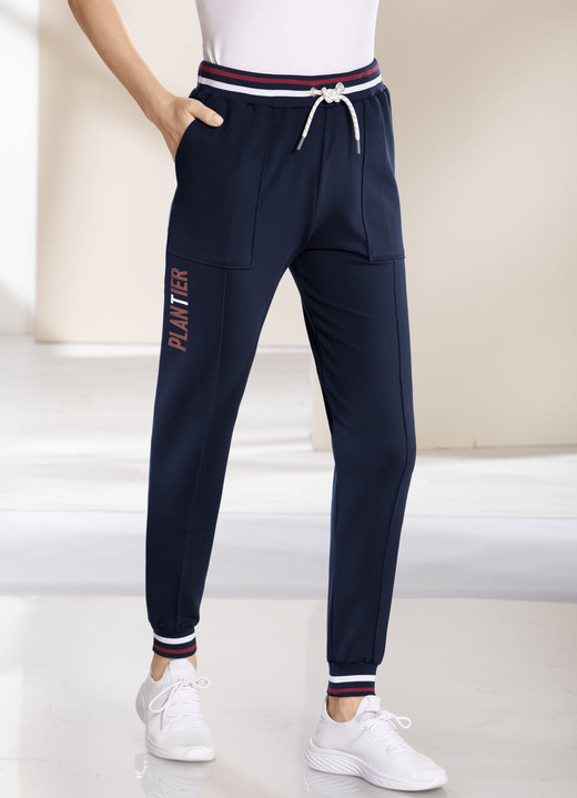 Vrijetijds pantalons - Vrijetijdsbroek van “Plantier”, in Größe 019 bis 050, in Farbe MARINE Ansicht 1