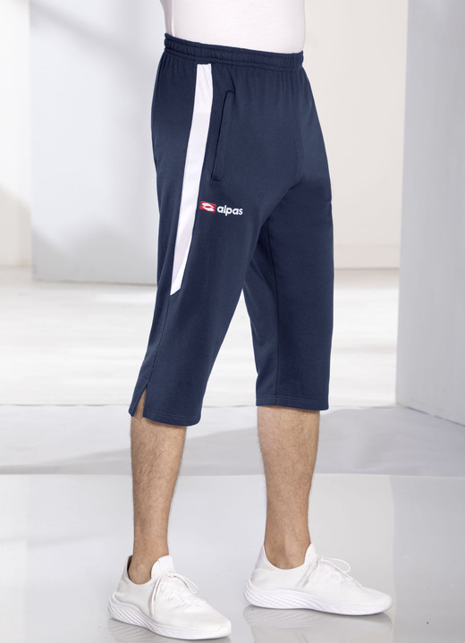 Vrijetijdbroeken - 3/4 broek van “alpas”, in Größe 3XL(58) bis XXL (56), in Farbe MARINE Ansicht 1