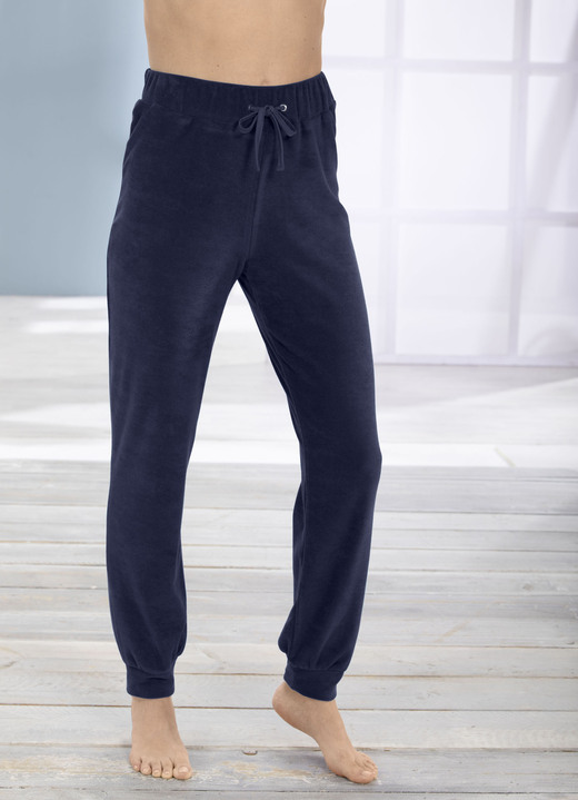 Vrijetijds pantalons - Broek, in Größe 036 bis 054, in Farbe MARINE Ansicht 1