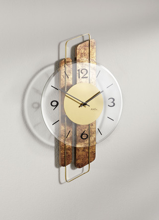 Wandklok met nauwkeurig quartz uurwerk