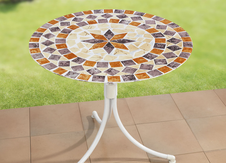 Tuin tafelkleden - Uitgerekt tafelkleed, in Größe 150 (ø 70–86 cm) bis 190 (diameter 85-105 cm), in Farbe MULTICOLOR Ansicht 1
