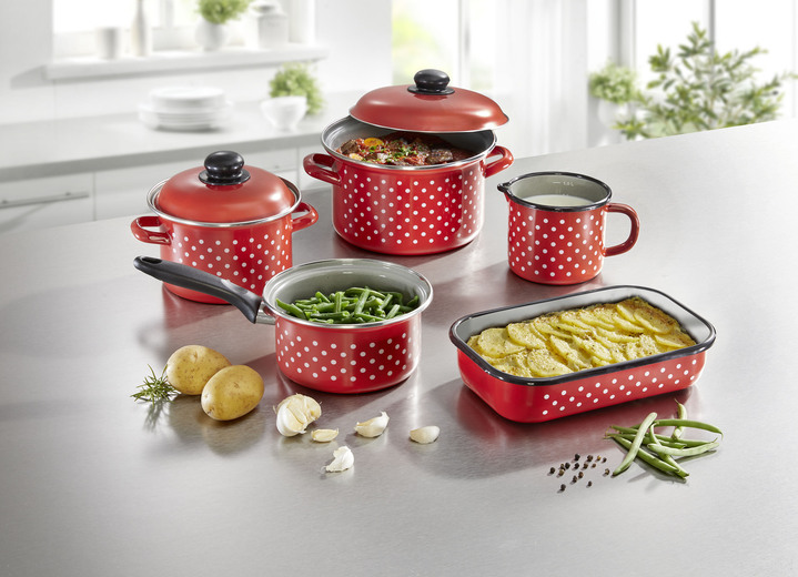 Potten & pannen - Pot, in Farbe ROT Ansicht 1