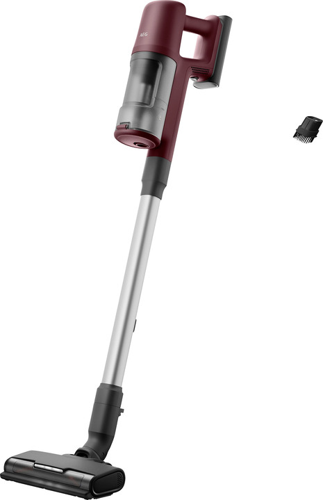 Met batterij - Draadloze stofzuiger, in Farbe ROOD-ZWART Ansicht 1