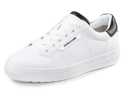 Peter Kaiser vetersneakers van nappaleer