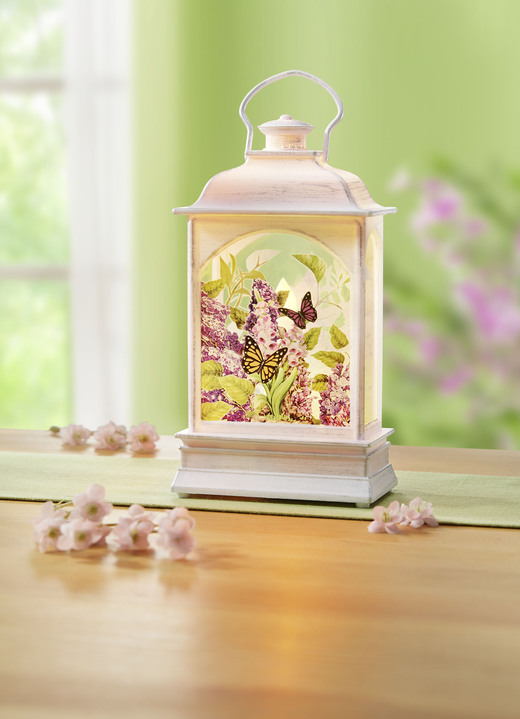 Woonaccessoires - Lantaarn met LED-verlichting, in Farbe KLEURRIJK