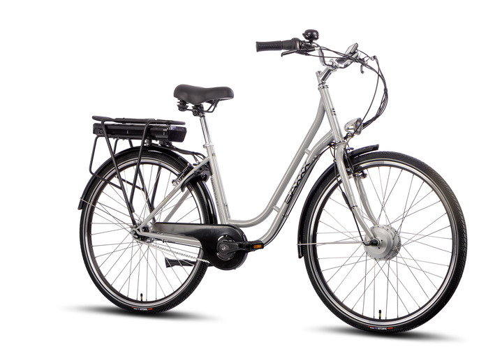 Elektromobielen - Tijdloze, elegante stads-e-bike met comfortabele eigenschappen, in Farbe SILBER Ansicht 1