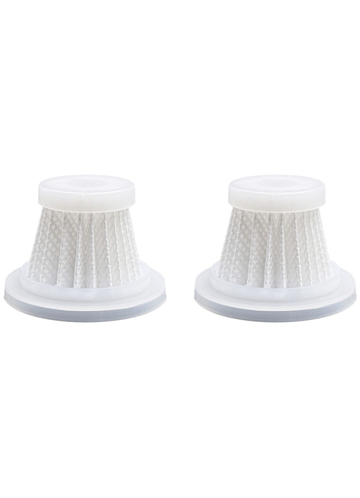 Accessoires - Vervangend filter voor Livington Pocket Vac mini snoerloze handstofzuiger, in Farbe WEISS