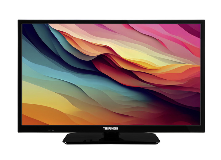 TV - Telefunken XH24O550M HD-Ready LED-tv, in Farbe ZWART Ansicht 1