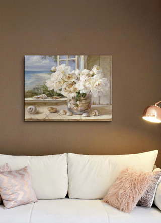 Hoogwaardig canvas schilderij gespannen op spieraam
