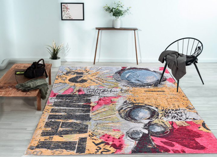 Modern - Moderne tapijten van Gino Falcone, in Größe 115 (Brug, 80 x 160 cm) bis 305 tapijt rond Ø 160 cm, in Farbe BUNT Ansicht 1