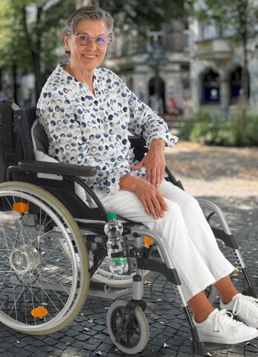 Mobiliteit - Bekerhouder voor rolstoel/rollator, in Farbe SCHWARZ Ansicht 1