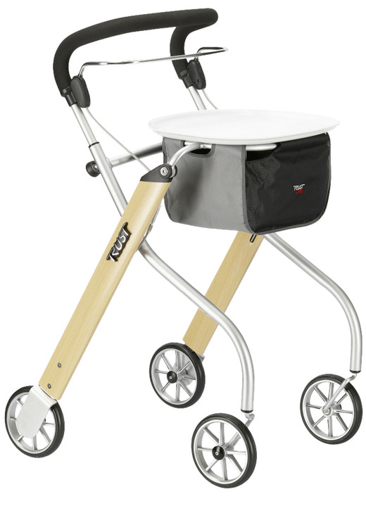 Mobiliteit - Trust Care Russka Indoor Rollator Laten we gaan, in Farbe NATUURLIJK ZILVER Ansicht 1