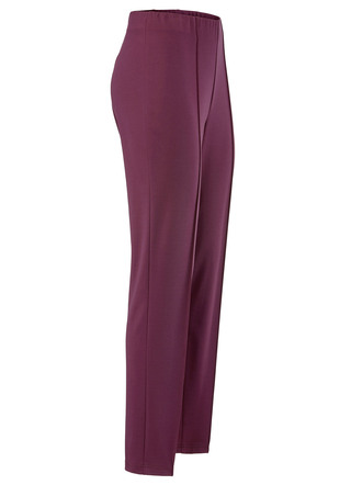 Broek met afgesneden tailleband