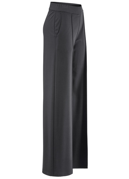 Broeken met elastische band - Broek met rekbare bies, in Größe 019 bis 054, in Farbe ANTRACIET MOTIEF Ansicht 1