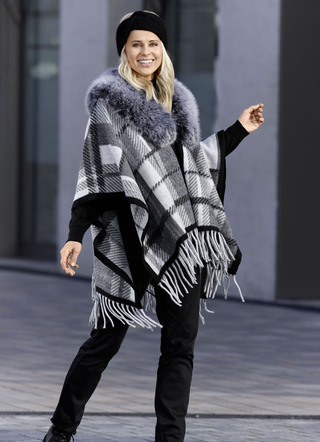 Poncho in één maat