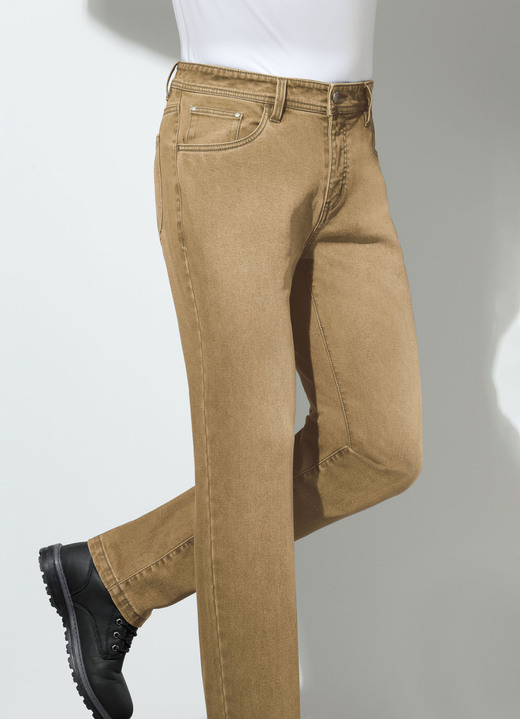 Jeans - Warme thermojeans in 3 kleuren Jeans - Warme thermojeans in 3 kleuren, in Größe 024 bis 060, in Farbe BEIGE