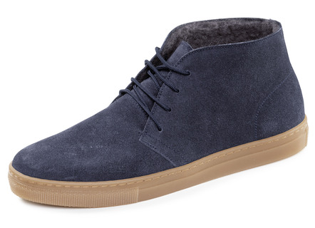 GINO GALANTE, gevoerde herenlaarzen, winterschoenen, met wol