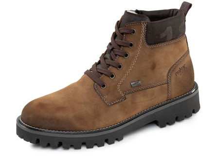 Rieker, gevoerde herenlaarzen, winterschoenen, breedte H, met rits