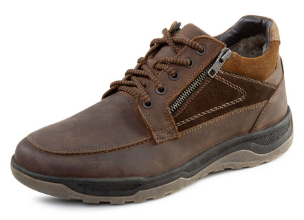 GINO GALANTE, gevoerde herenlaarzen, winterschoenen, met lamsvacht