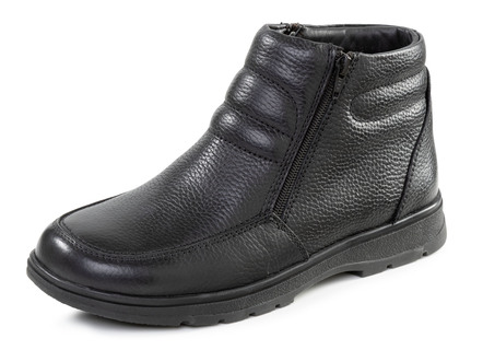 GINO GALANTE, gevoerde herenlaarzen, winterschoenen, met lamsvacht