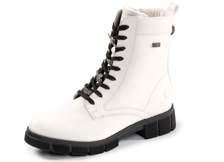 Laarzen & laarsjes - Remonte, chique dames enkellaarsjes, winterschoenen, breedte G, met rits, in Größe 036 bis 042, in Farbe NATUURWIT Ansicht 1