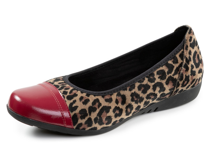Pumps & ballerina - ELENA EDEN, trendy damesballerina's, breedte G, met uitneembaar voetbed, in Größe 036 bis 042, in Farbe CAMEL-ROT Ansicht 1