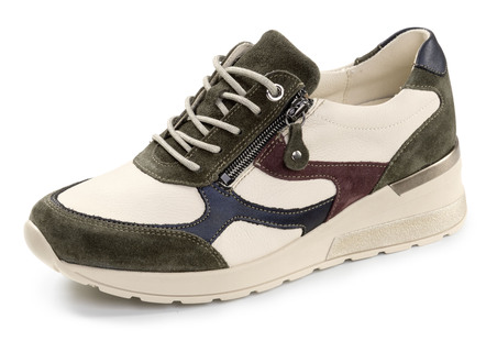 Waldläufer, trendy damessneakers, breedte H, met uitneembaar voetbed