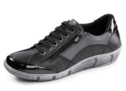 Gemini, comfortabele dames veterschoenen, breedte G, met uitneembaar voetbed