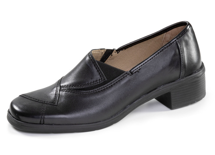 Pumps & ballerina - ELENA EDEN, klassieke dames trotteur, breedte G, met uitneembaar voetbed, in Größe 036 bis 042, in Farbe SCHWARZ Ansicht 1
