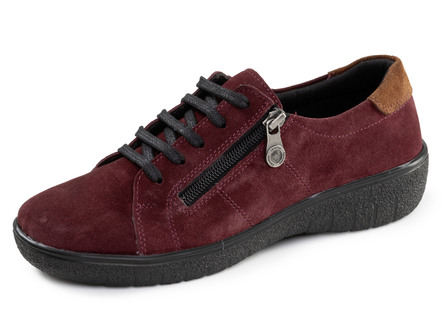 ELENA EDEN, comfortabele dames veterschoenen, breedte G, met uitneembaar voetbed
