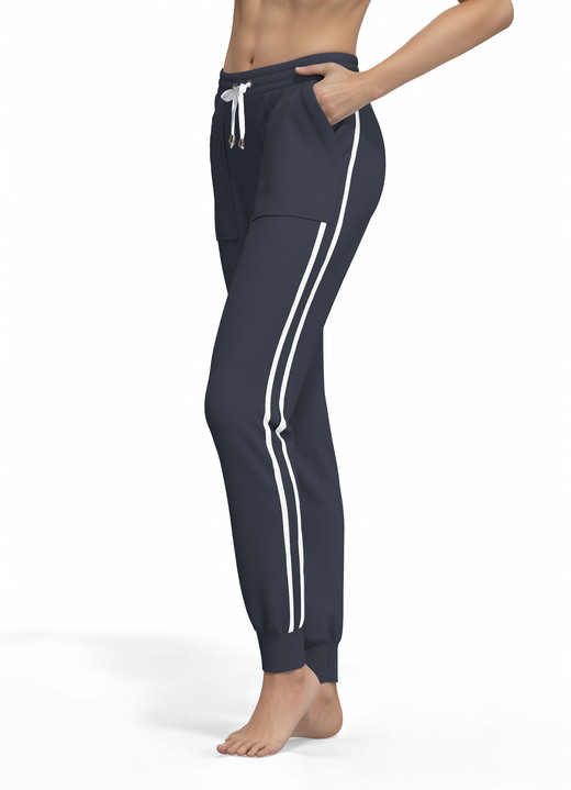 Vrijetijds pantalons - Broek van Laurina, in Größe 018 bis 054, in Farbe MARINE Ansicht 1