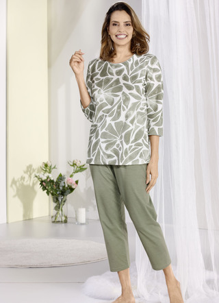 Laurina pyjama met 3/4 mouwen en lange broek