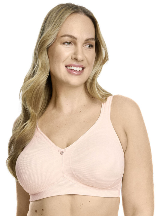 Soft-BH - Susa-bh met gestructureerde voorkant, in Größe 075 bis 100, in Cup B, in Farbe ZARTAPRICOT Ansicht 1