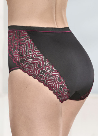 Laurina driepack slips met elastische kant
