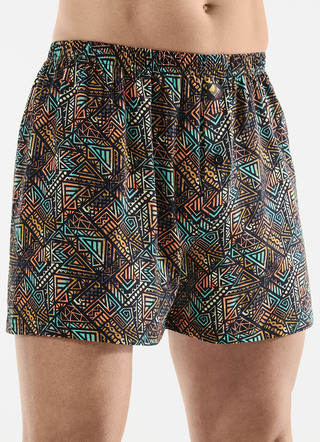 Drie-pack boxershorts met knoopsluiting