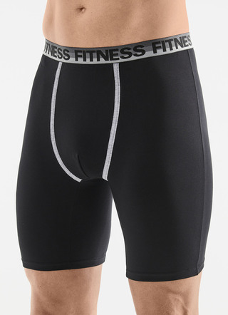 Drie-pack lange broeken met elastische tailleband