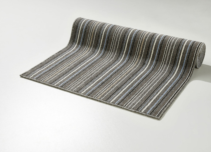 Tapijten - Aantrekkelijke op maat gemaakte hardlopers, in Größe 102 (Loper, 67 cm breed) bis 106 (Loper, 100 cm breed), in Farbe ANTHRAZIT Ansicht 1