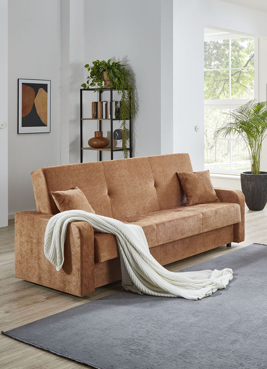 Meubels - Slaapbank met bedkast, in Farbe TERRA Ansicht 1