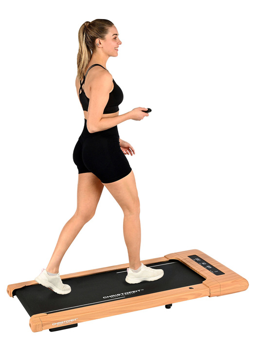 Fitnessapparatuur - Christopeit Wandelmat 4.1/4.2, in Farbe HOLZOPTIK Ansicht 1
