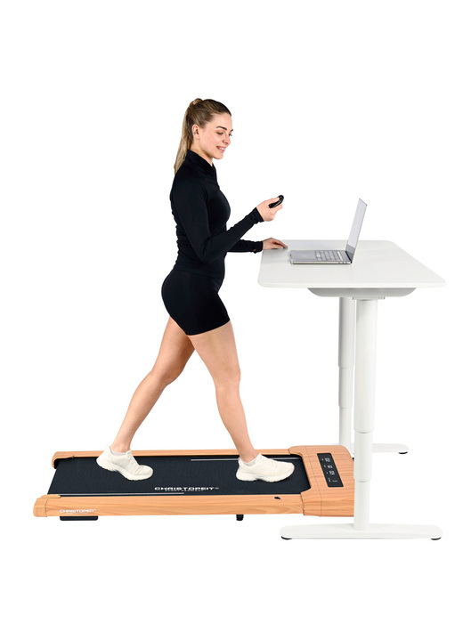 Fitnessapparatuur - Christopeit Wandelmat 4.1/4.2, in Farbe HOLZOPTIK Ansicht 1